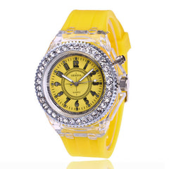 Lumière by Geneva – Women's Quartz Silicone Watch