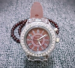 Lumière by Geneva – Women's Quartz Silicone Watch
