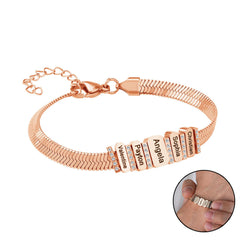 Custom Names Beaded Bracelet