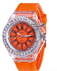 Lumière by Geneva – Women's Quartz Silicone Watch