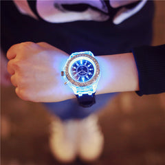 Lumière by Geneva – Women's Quartz Silicone Watch