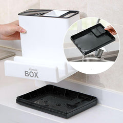 Holders Kitchen Knife Plastic Storages