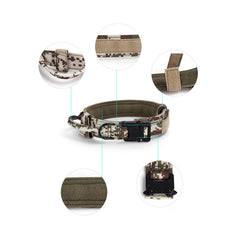 Tactical Dogs Collar Traction Rope