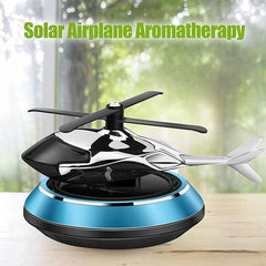 Solar Powered Helicopter Car Air Freshener