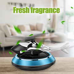 Solar Powered Helicopter Car Air Freshener