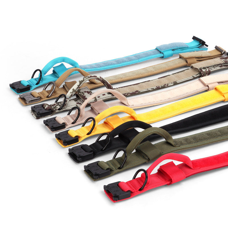 Tactical Dogs Collar Traction Rope